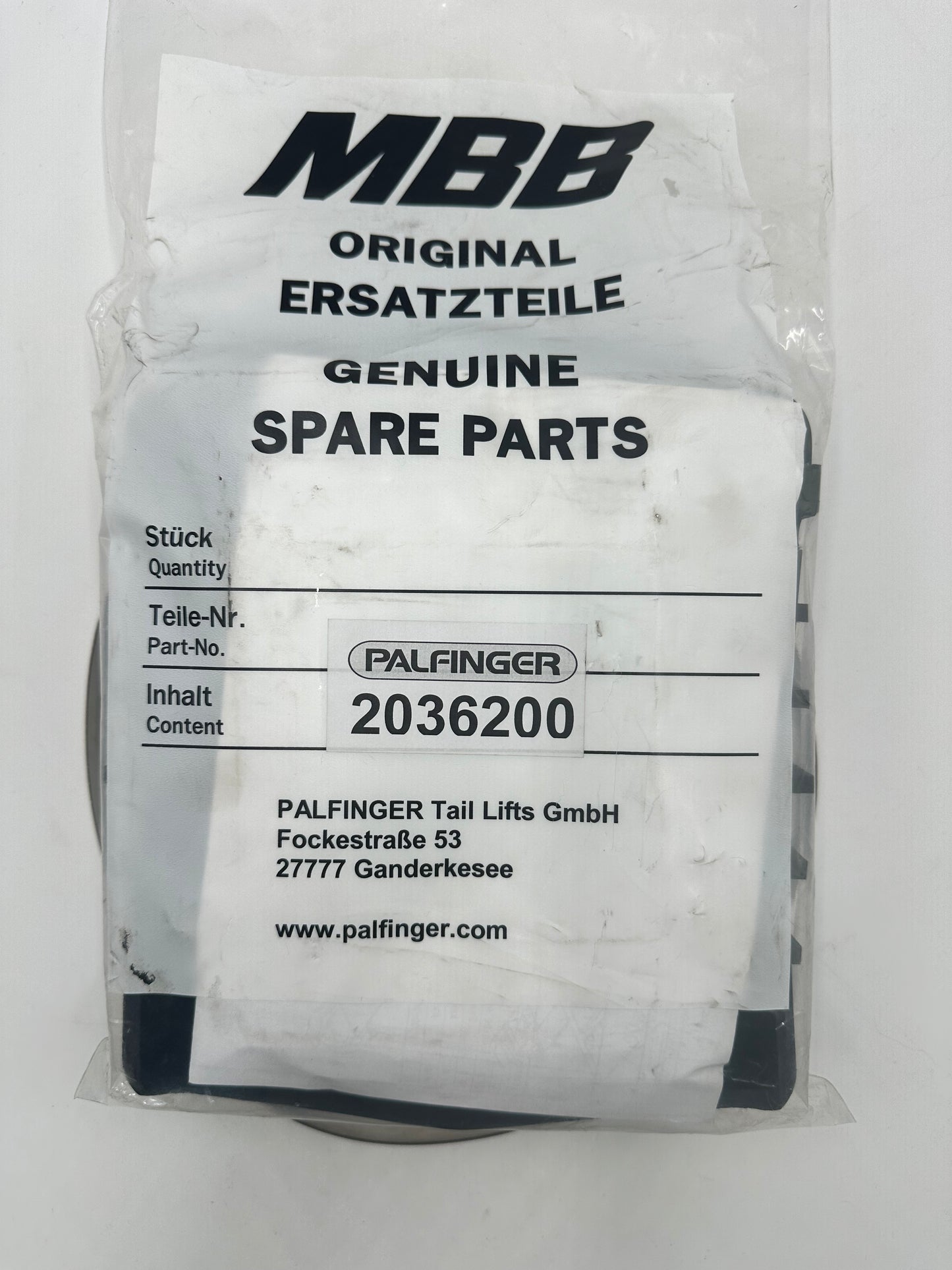 Zaślepka belki K+ z uchwytem - pokrywa płytki drukowanej MBB-Palfinger