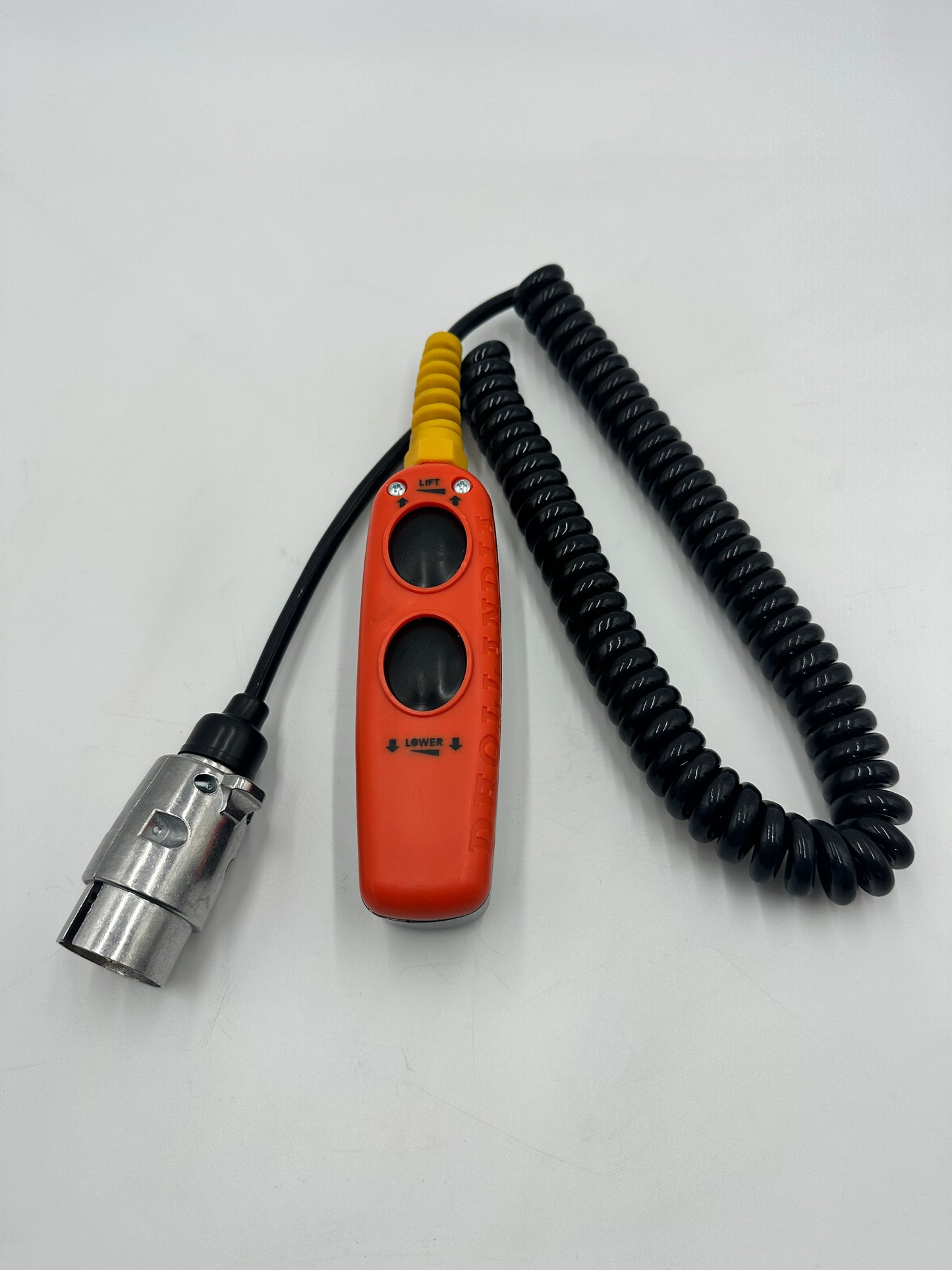 Kaseta sterująca z kablem spiralnym i wtyczką DHOLLANDIA (pomarańczowa)