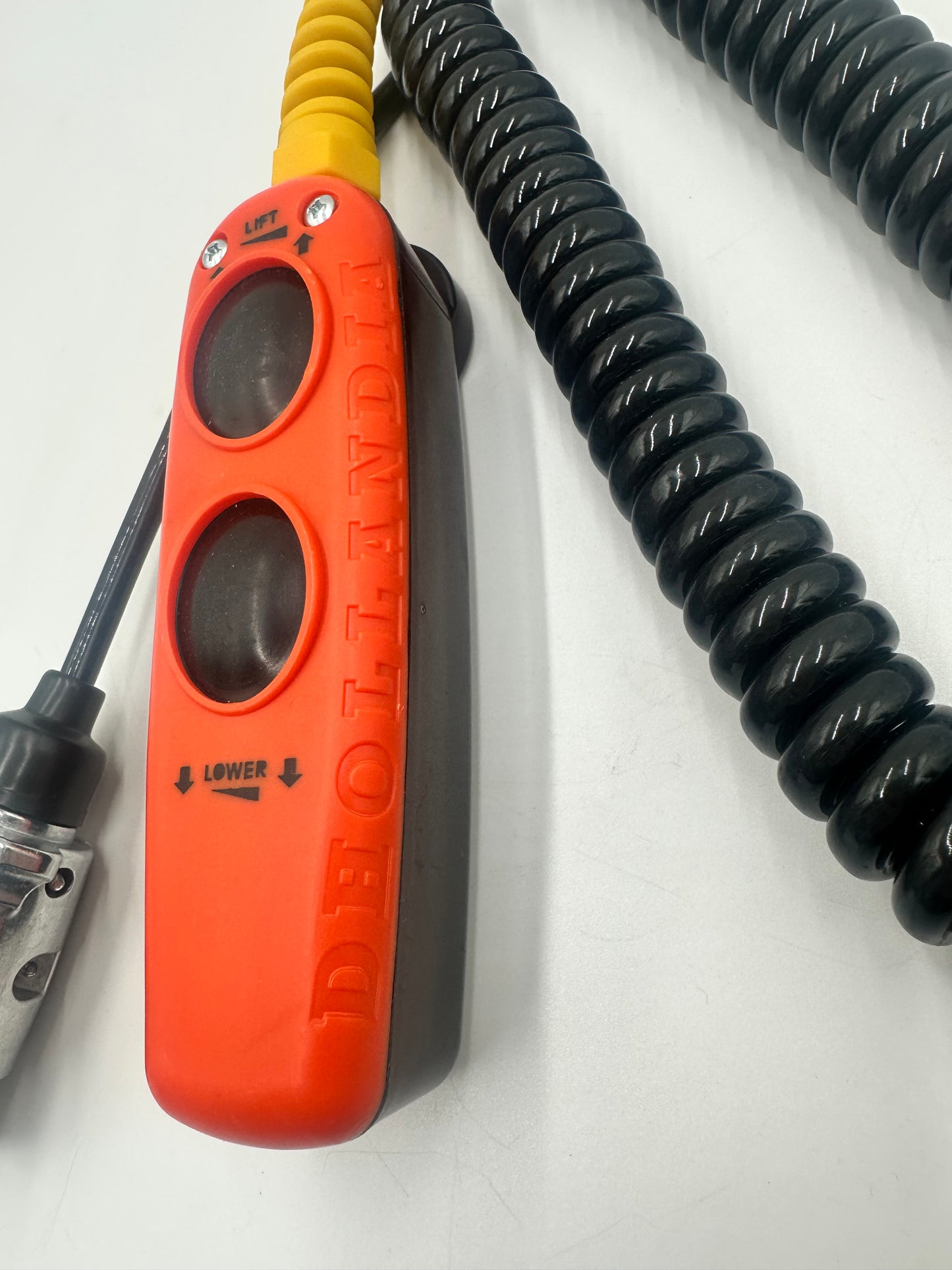 Kaseta sterująca z kablem spiralnym i wtyczką DHOLLANDIA (pomarańczowa)