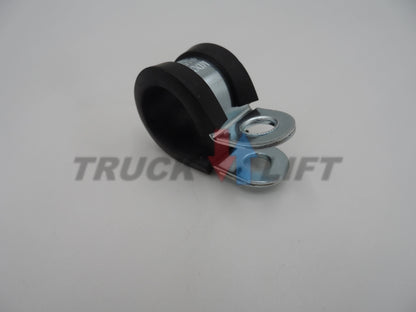 MDC uchwyt opaska RUBBER CLAMP kabel przewód 15mm z gumowym wypełnieniem